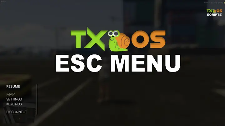Preview of [FREE] TXOS Escape Menu