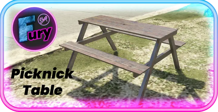 Preview of Free prop Picknicktable