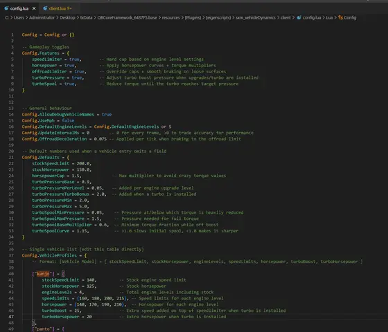 Preview of sxm vehicleDynamics (free opensource)