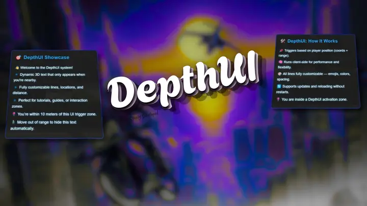 Preview of DepthUI Holographic UI System [FREE]
