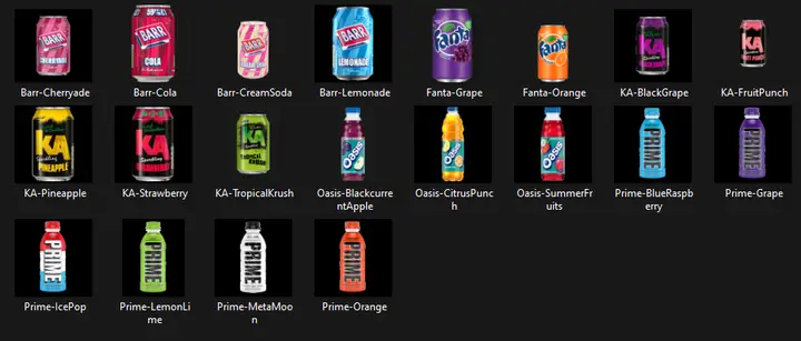 Preview of Custom DRINKS for Stores FOR FREEEEEEEE!