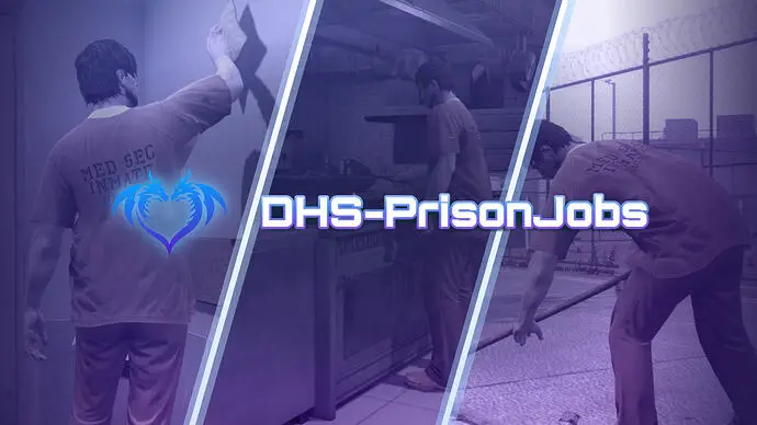 Preview of [FREE] 10 Prison Jobs [QBOX,QB,ESX]