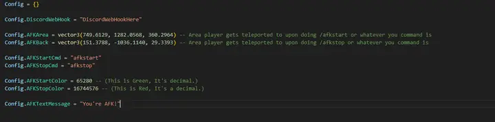 Preview of [FREE] [ Standalone] D_AFK - Advanced AFK System 