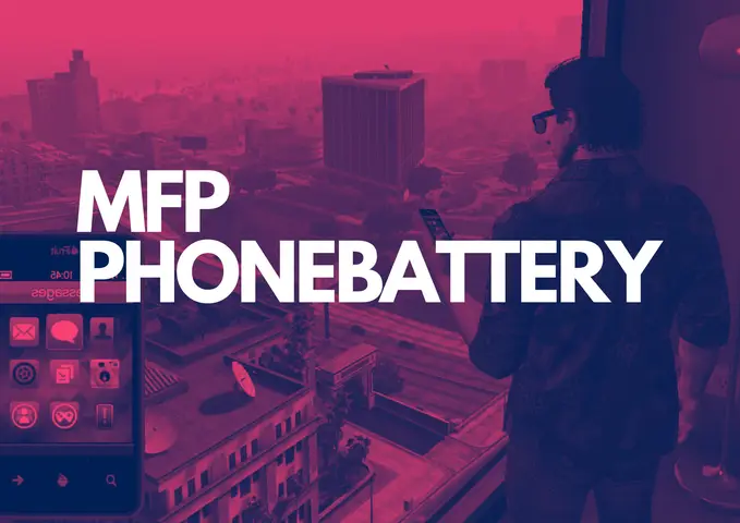Preview of [FREE][ESX] MFP_PhoneBattery - phone battery for every phone script | NativeUI
