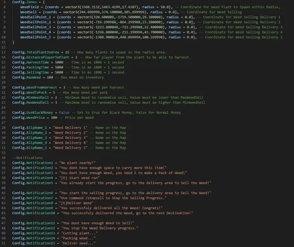 Preview of [FREE] [ESX] Weed script by TinoKi
