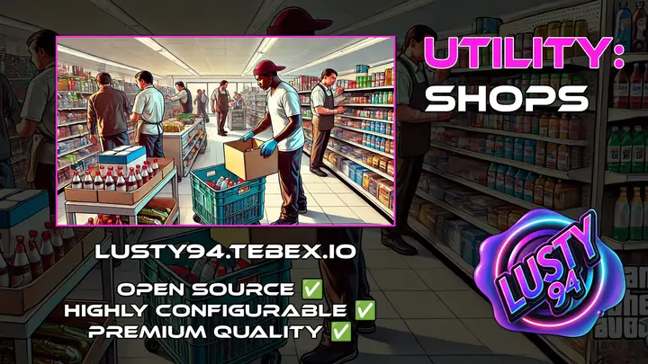 Preview of [FREE] [QB] Shop Script