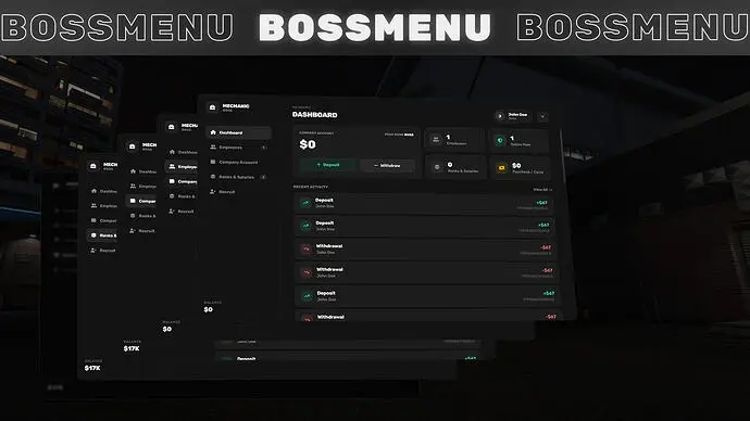 Preview of Eclipse Bossmenu