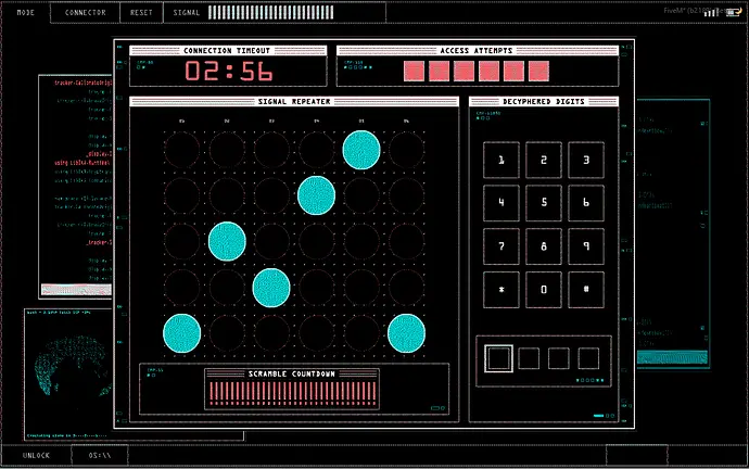 Preview of [RELEASE] Casino keypad hacking minigame | Memory minigame