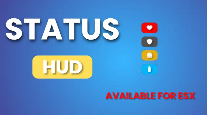 Preview of [FREE] [ESX] Status HUD