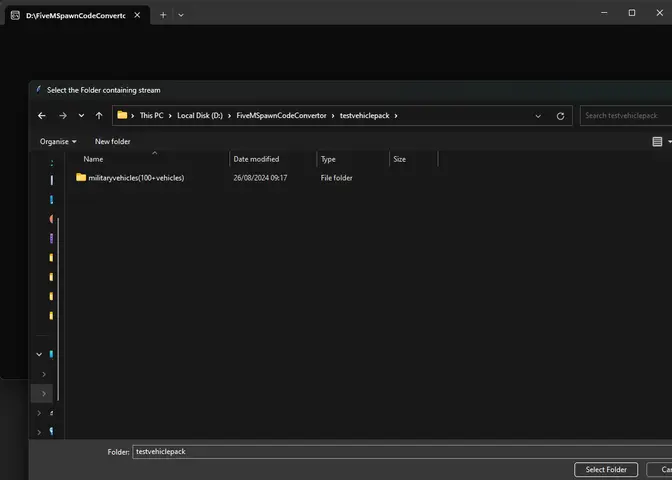 Preview of [TOOL] Automatic Spawn Code Extractor (vMenu Format)