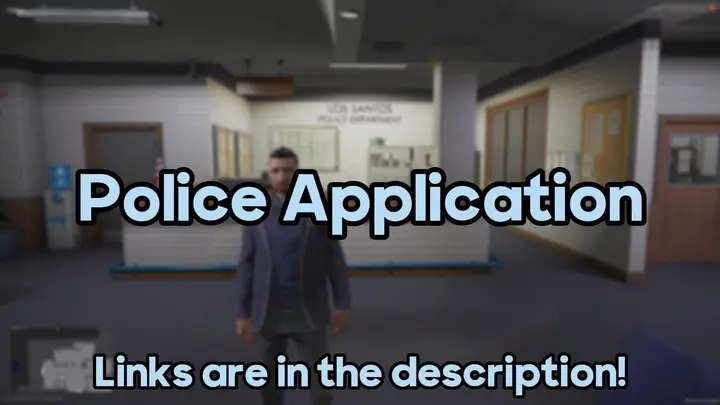 Preview of [FREE] 🛡️Police Application [FiveM]