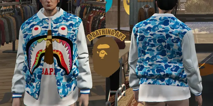 Preview of [FREE] Pack 6 varsity BAPE