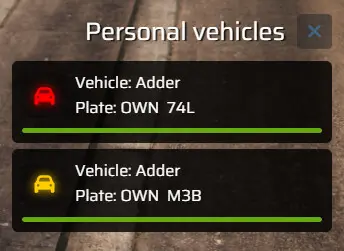 Preview of [FREE][ESX/QB] PvPGarages (OPTIMIZED, CONFIGURABLE)