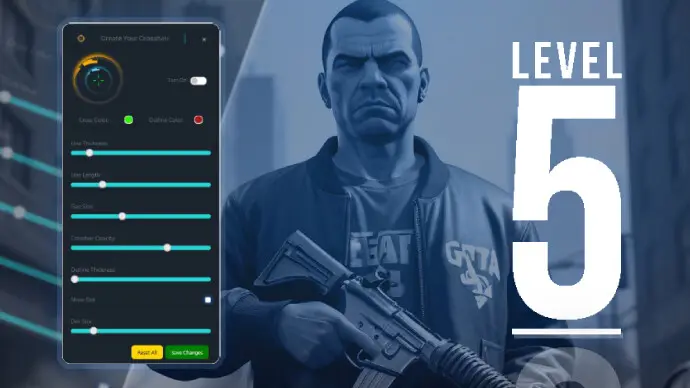 Preview of [FREE - STANDALONE] LEVEL5 Crosshair