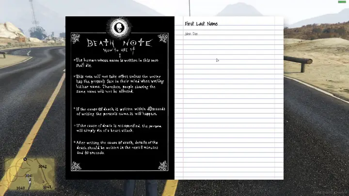Preview of xNote | Death Note Script