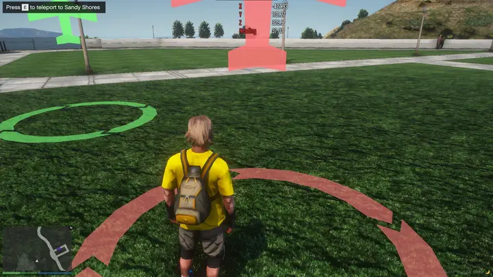 Preview of LS Development - Teleporting Script