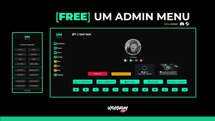 Preview of [FREE] [QB] UM - Admin