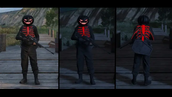 Preview of Halloween 4 clothing set [FREE]