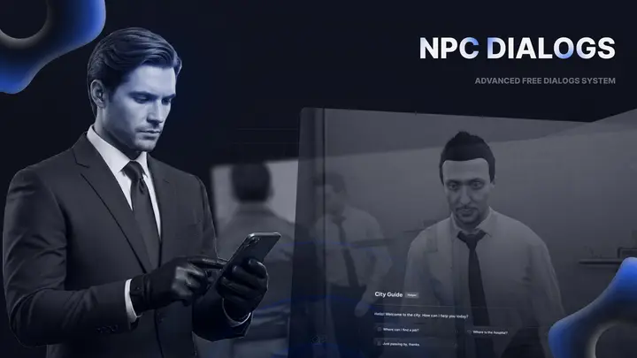Preview of [FREE] [STANDALONE] Advanced NPC Dialogs Script