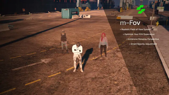 Preview of m-FOV | Realistic Field of View System