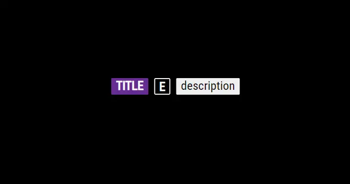 Preview of JG Text UI