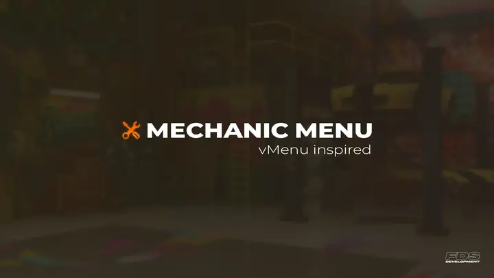 Preview of [FREE] fdsdev_mechanicMenu - Standalone vMenu Inspired Mechanic Menu