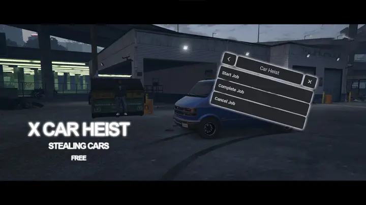 Preview of [FREE] X CAR HEIST [ESX] & [OX]