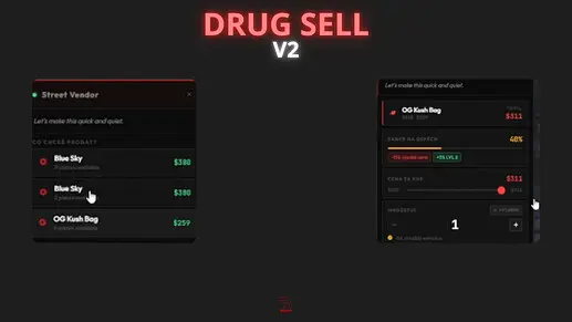 Preview of [FREE] Drug Sell v2 | Renovax Scripts