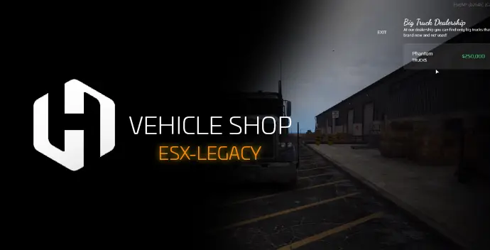 Preview of [RELEASE] H-Vshop - Vehicle Shop System for ESX-Legacy
