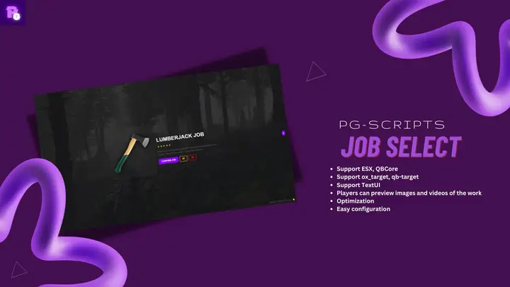 Preview of [FREE] [ESX/QBCORE] Job Select