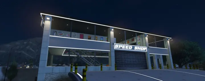 Preview of UNC-Studios.com Speed Shop FiveM YMAP FREE