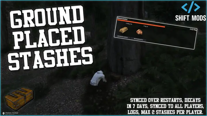 Preview of Ground Stashes