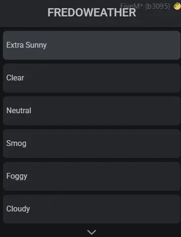 Preview of Weather Menu [FREE]