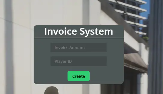 Preview of [FREE] [QBCore] Invoice System