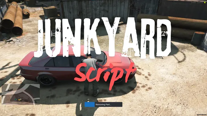 Preview of [FREE] Synced Junkyard Script [ESX/QB]