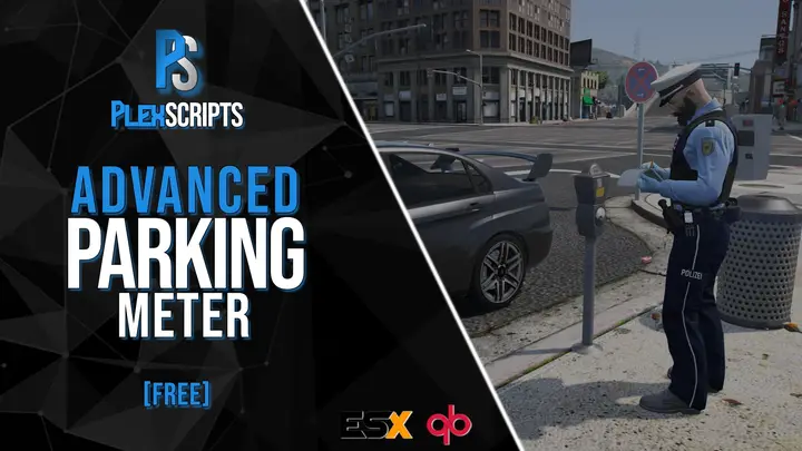 Preview of [FREE] [QB/ESX] Advanced Parking Meter System with Robbey System