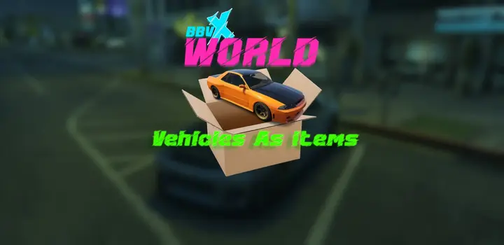 Preview of [FREE] Vehicles as items - QB/ESX