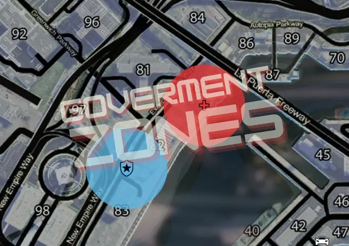 Preview of [FREE] [QBcore] Goverrment Zones