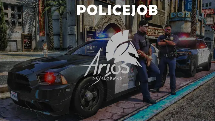 Preview of [free] [esx/qbcore] arius policejob