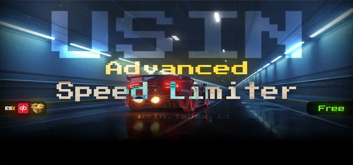 Preview of USIN | Advanced Speed Limiter [FREE | ESX & QB & QBX]