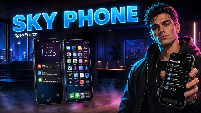 Preview of [FREE] Sky Phone – The All-in-One Open-Source Phone for FiveM
