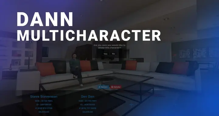 Preview of [RELEASE] [QBCore] dan_multichar