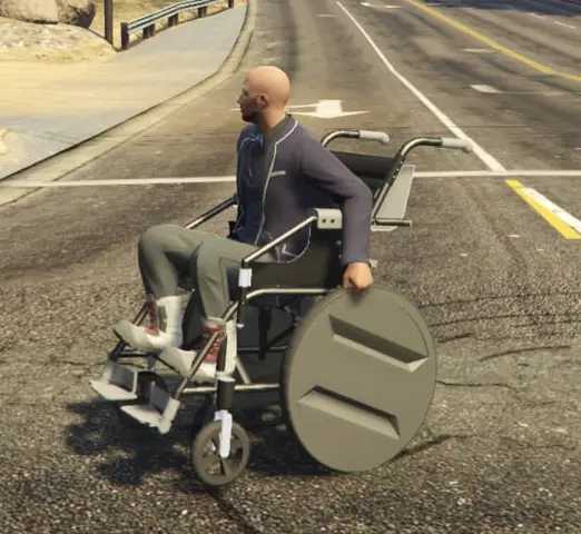 Preview of [FREE] Modern Wheelchair