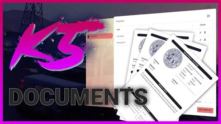 Preview of [QB/ESX] K5 Documents [FREE]