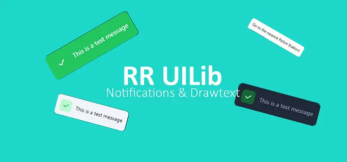 Preview of [FREE] [STANDALONE] RR UILib - The UI framework for your fivem server (Discontinued)