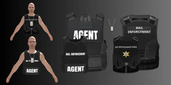 Preview of [FREE] - Bounty Hunter Clothing Pack (ADDON & REPLACE)