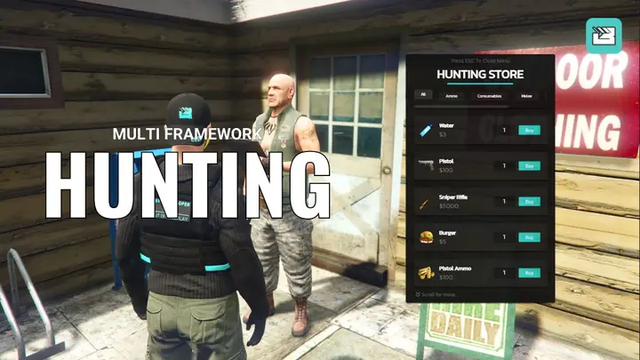 Preview of [FREE] [MULTI-FRAMEWORK] Hunting Script