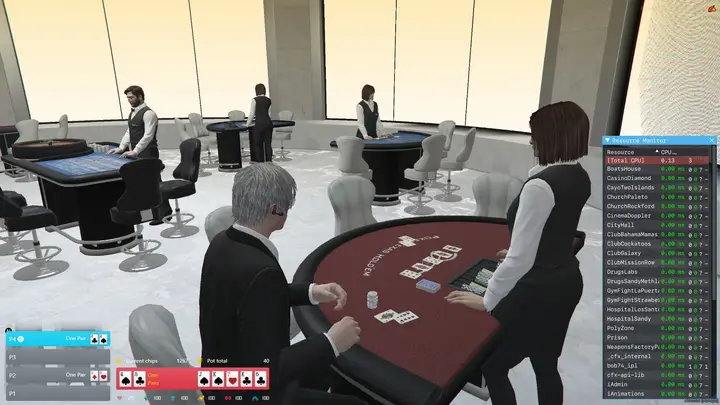Preview of Poker Texas Hold'em table prop