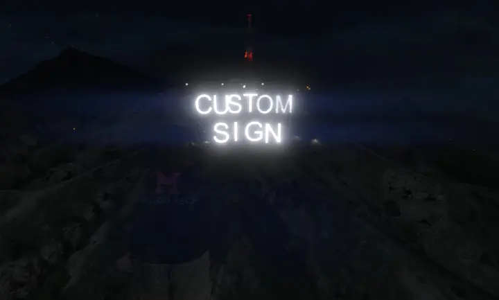 Preview of [RELEASE] [FREE] Prop for custom sign [PROP]