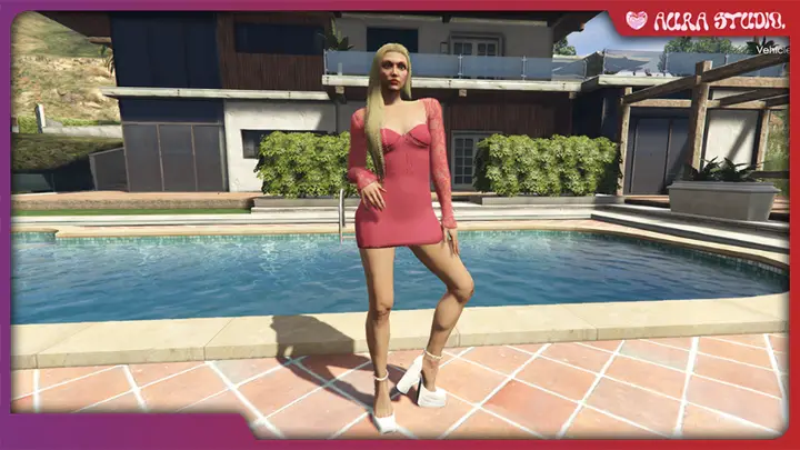 Preview of Free Aura Studio Dress For MP Female